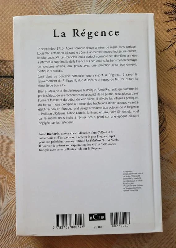The Regency: 1715-1723 Aimé Richardt – photo 2